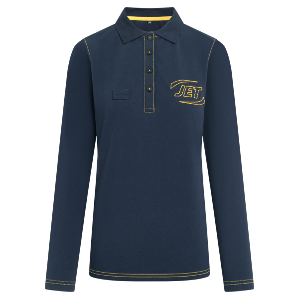 JET Polo-Shirt Damen langarm
